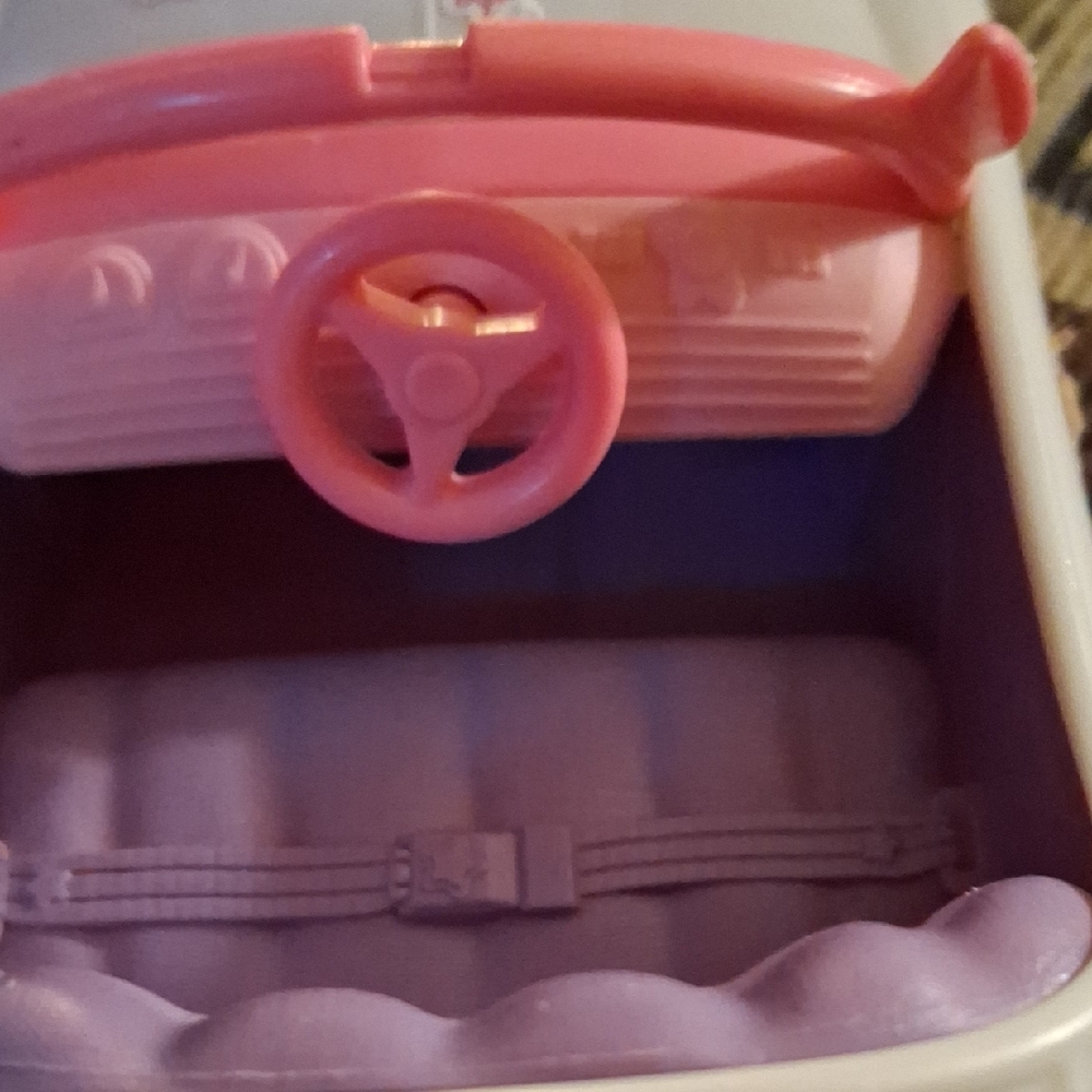 Mattel Chelsea White Pink & Purple Convertible Toy Car - Picture 5 of 8